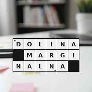 Hasło krzyżówkowe forma utworzona na skutek erozyjnej działalności rzeki marginalnej płynącej wzdłuż bocznych krawędzi lodowca - dolina marginalna – rozwiązanie, synonimy, podpowiedzi i definicje krzyżówkowe